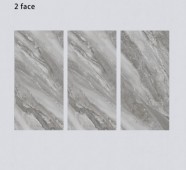 GLORY | Tiles | 24 X 48 | 612GY017 | Floor Tile | Polished | Grey | AAA Quality