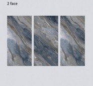 GLORY | Tiles | 24 X 48 | 612GY022B | Floor Tile | Polished | Metalic Grey | AAA Quality