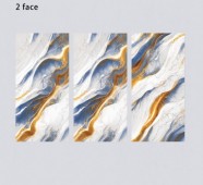 GLORY | Tiles | 24 X 48 | 612GY025 | Floor Tile | Polished | White | AAA Quality