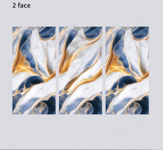 GLORY | Tiles | 24 X 48 | 612GY032 | Floor Tile | Polished | Blue White | AAA Quality