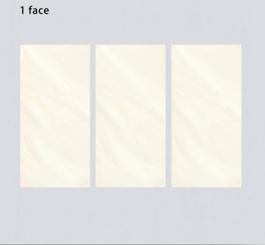 GLORY | Tiles | 24 X 48 | 612GY037 | Floor Tile | Polished | Ivory | AAA Quality