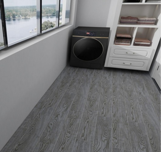 TIME  | Tiles | 6 X 36 | YM19006 | Floor Tile | Matt | Metalic Grey | AAA Quality