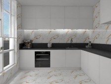 GAOGE | Tiles | 16 X 32 | TC48GG002P | Floor Tile | Polished | White | AAA Quality