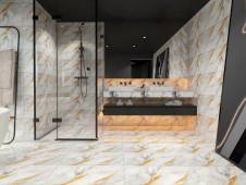 GAOGE | Tiles | 16 X 32 | TC48GG008P | Floor Tile | Polished | White | AAA Quality