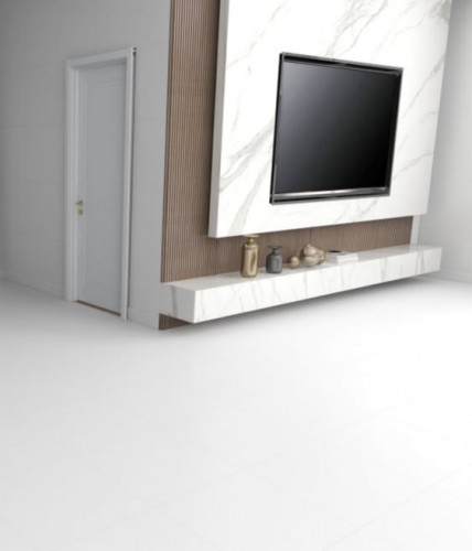 TIME | Tiles | 21 X 21 | Y55000 | Floor Tile | Matt | White | AAA Quality