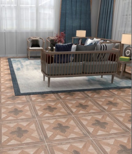 TIME | Tiles | 21 X 21 | Y55008 | Floor Tile | Matt | Metalic Brown | AAA Quality