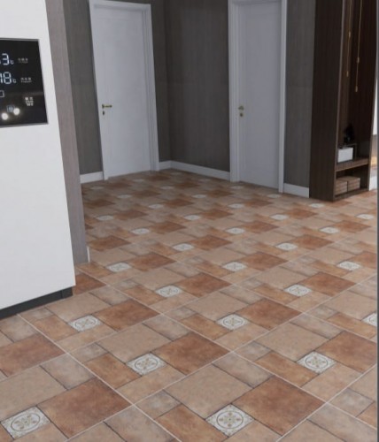 TIME | Tiles | 21 X 21 | Y55009 | Floor Tile | Matt | Metalic Brown | AAA Quality