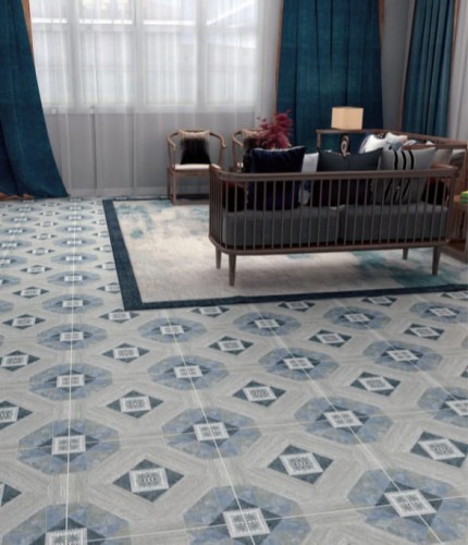 TIME | Tiles | 21 X 21 | Y55010 | Floor Tile | Matt | Grey | AAA Quality