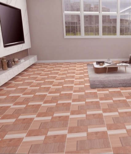 TIME | Tiles | 21 X 21 | Y55011 | Floor Tile | Matt | Light Brown | AAA Quality