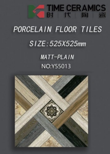 TIME | Tiles | 21 X 21 | Y55013 | Floor Tile | Matt | Multicolour | AAA Quality