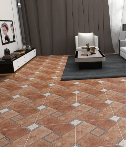 TIME | Tiles | 21 X 21 | Y55015 | Floor Tile | Matt | Mustard | AAA Quality