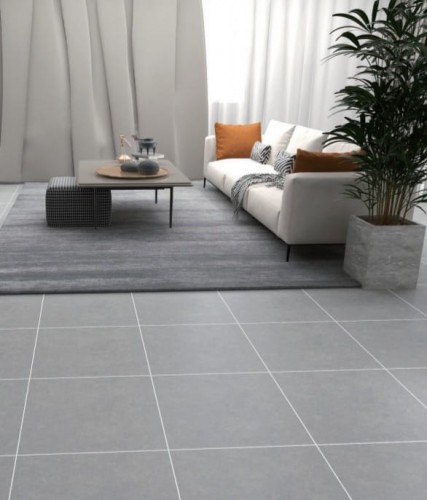 TIME | Tiles | 21 X 21 | Y55019 | Floor Tile | Matt | Grey | AAA Quality