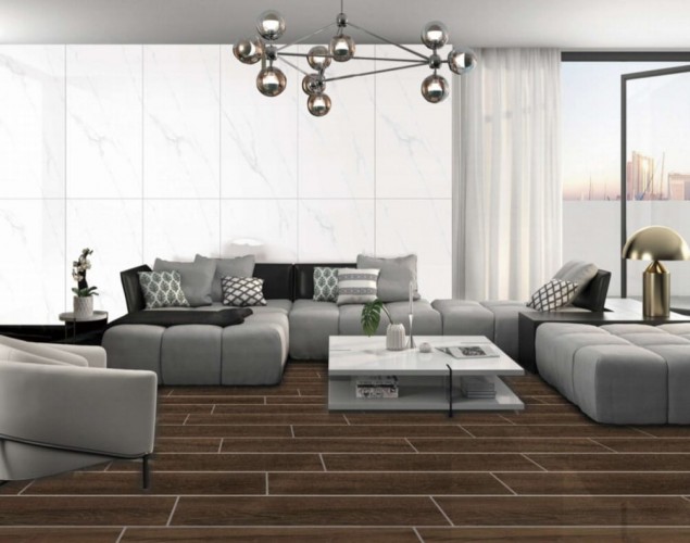 OREAL | Tiles | 8 X 36 | OR20915 | Floor Tile | Matt | Wood | Prime