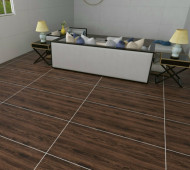 TIME | Tiles | 24 X 48 | Y1203D | Floor Tile | Matt | Wood Brown | AAA Quality
