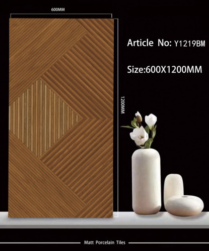 TIME | Tiles | 24 X 48 | Y1219BM | Floor Tile | Matt | Wood | AAA Quality