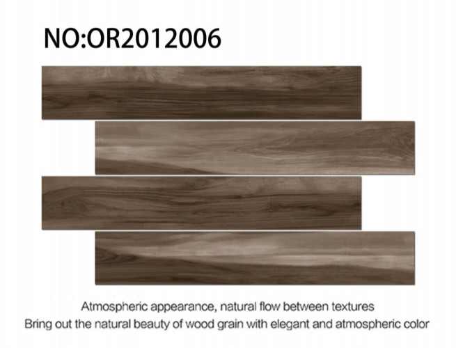 OREAL | Tiles | 8 X 48 | OR2012006 | Floor Tile | Matt | Wood Brown | Prime
