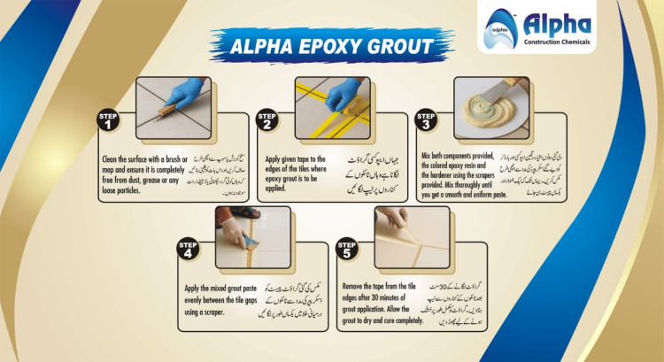 Grout | EPOXY Tile Filling Grout | White
