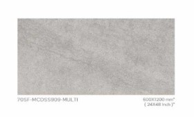 MASTER | Tiles | 24 X 48 | 70SF-MCDSS-909-MULTI | Floor Tile | Matt | Grey | SB
