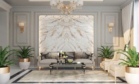 CHINA | Tiles | 48 X 96 | VT-098 | Floor Tile | Polished | White | 1ST Choice