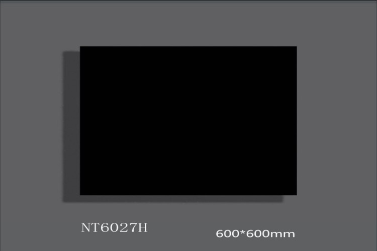 NATURE | Tiles | 24 X 24 | NT6027H | Floor Tile | Polished | Black  | AAA Quality