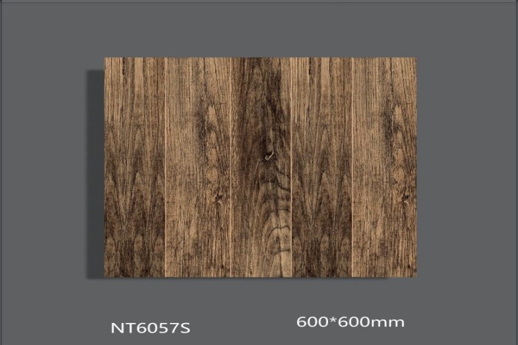 NATURE | Tiles | 24 X 24 | NT6057S | Floor Tile | Polished | Wood Brown | AAA Quality