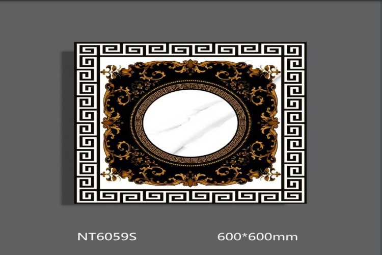 NATURE | Tiles | 24 X 24 | NT6059S | Floor Tile | Polished | White | AAA Quality