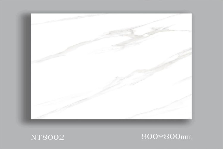 NATURE | Tiles | 32 X 32 | NT8002 | Floor Tile | Polished | White | AAA Quality