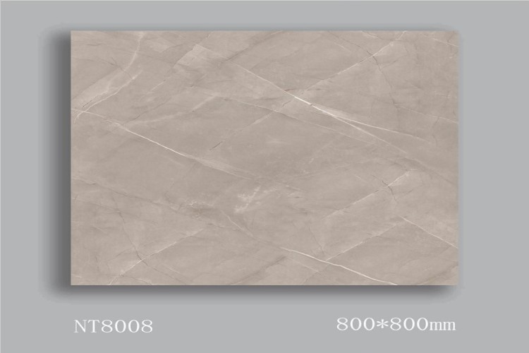 NATURE | Tiles | 32 X 32 | NT8008 | Floor Tile | Polished | Light Brown | AAA Quality