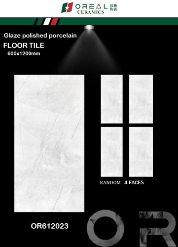 OREAL | Tiles | 24 X 48 | OR612023 | Floor Tile | Polished | Grey | Prime
