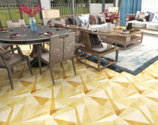 KEMPINS | Tiles | 24 X 24 | KP6006 | Floor Tile | Polished | Ivory | Prime