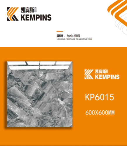 KEMPINS | Tiles | 24 X 24 | KP6015 | Floor Tile | Polished | Grey | Prime