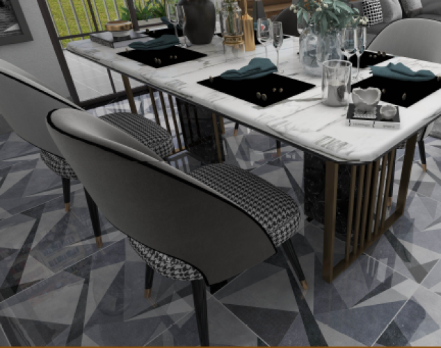 KEMPINS | Tiles | 24 X 24 | KP6025 | Floor Tile | Polished | Grey | Prime