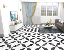 KEMPINS | Tiles | 24 X 24 | KP6035 | Floor Tile | Polished | White | Prime