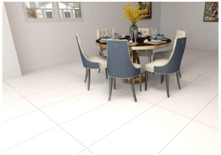 TIME | Tiles | 24 X 48 | L1-2000 | Floor Tile | Polished | White | AAA Quality