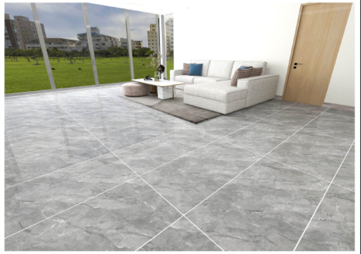 TIME | Tiles | 24 X 48 | L1-2031 | Floor Tile | Polished | Grey | AAA Quality
