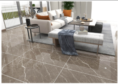 TIME | Tiles | 24 X 48 | L1-2041 | Floor Tile | Polished | Dark Brown | AAA Quality