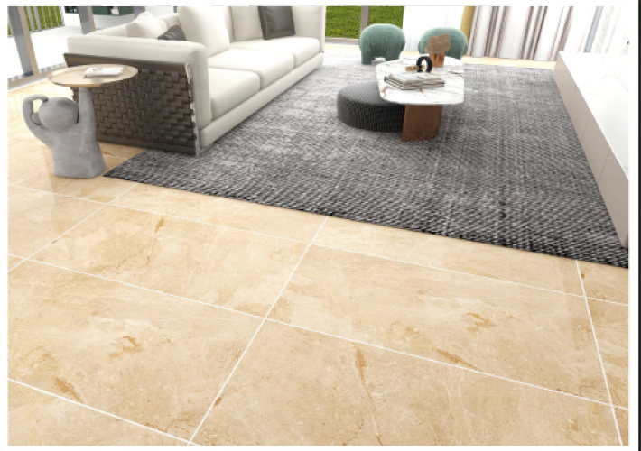 TIME | Tiles | 24 X 48 | L1-2047 | Floor Tile | Polished | Ivory | AAA Quality