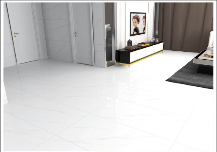 TIME Tiles 24 X 48 L12050 Floor Tile Polished White AAA