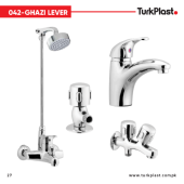 TURKPLAST | Sanitary Fitting | 042-GHAZI LEVER