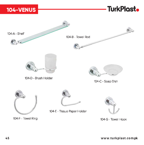 TURKPLAST | Sanitary Fitting | 104-VENUS
