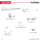 TURKPLAST | Sanitary Fitting | 106-PLUTO