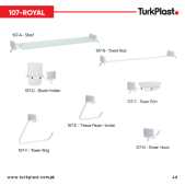 TURKPLAST | Sanitary Fitting | 107-ROYAL