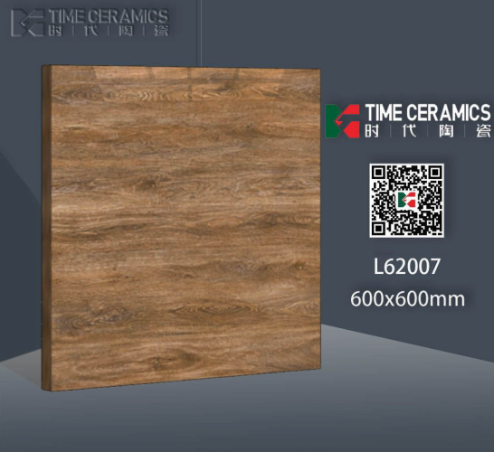 TIME | Tiles | 24 X 24 | L62007 | Floor Tile | Polished | Wood Brown | AAA Quality