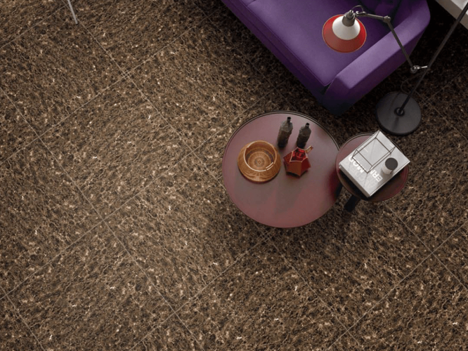 TIME | Tiles | 24 X 24 | L62012BH | Floor Tile | Polished | Dark Brown | AAA Quality