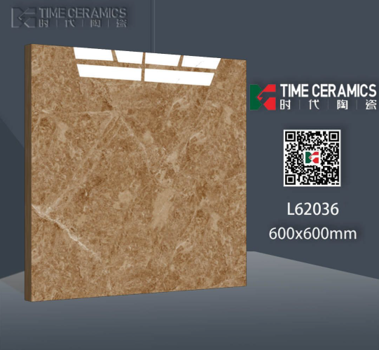 TIME | Tiles | 24 X 24 | L62036 | Floor Tile | Polished | Mustard | AAA Quality