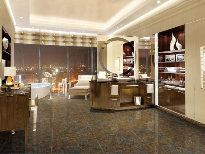 TIME | Tiles | 24 X 24 | L62040BH | Floor Tile | Polished | Metalic Brown | AAA Quality