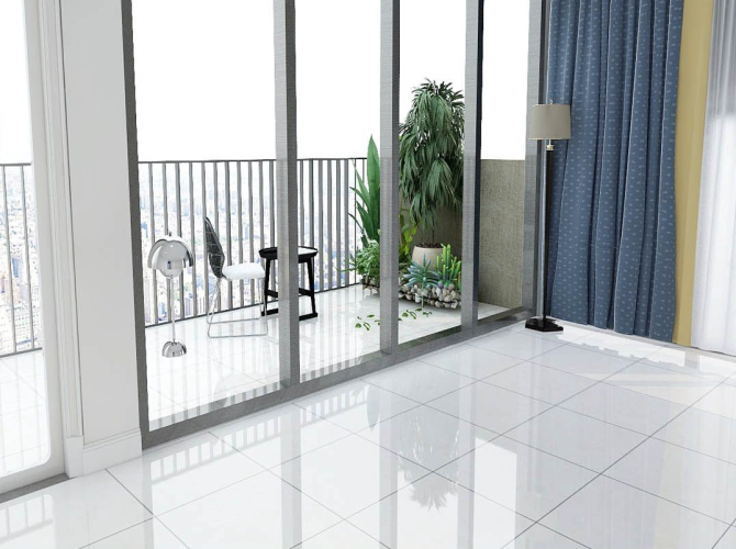 TIME | Tiles | 24 X 24 | L62046 | Floor Tile | Polished | Grey White | AAA Quality