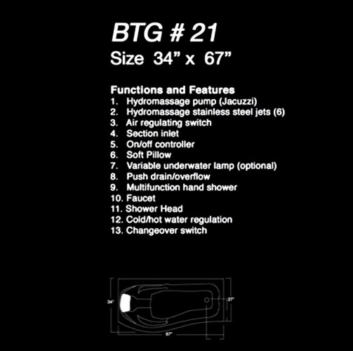 BATH TEC | Sanitary Fitting | BTG21