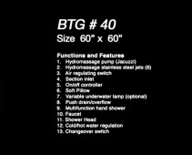 BATH TEC | Sanitary Fitting | BTG40