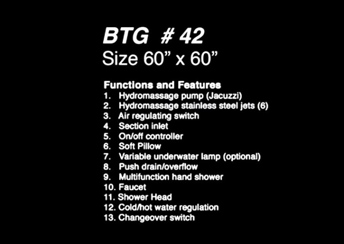 BATH TEC | Sanitary Fitting | BTG42